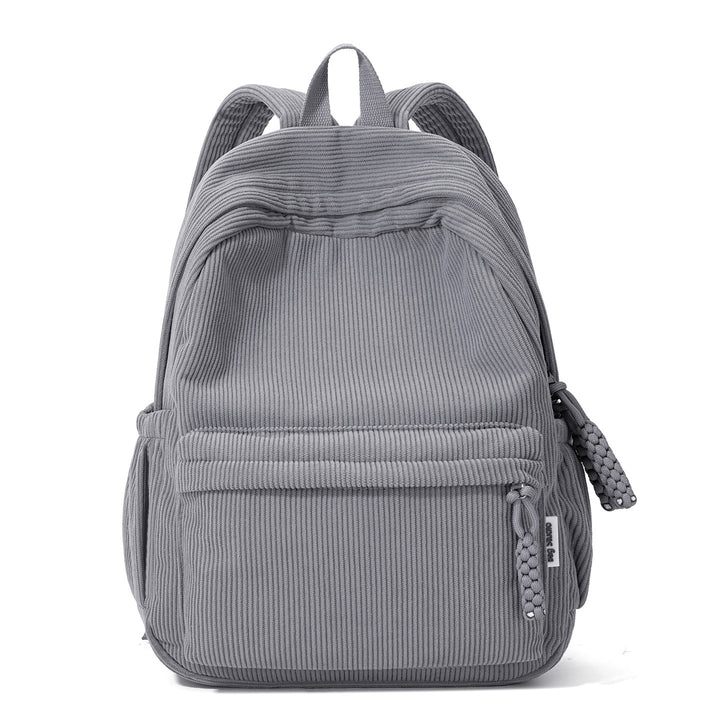 Großer Rucksack aus Cord, 40×29 cm