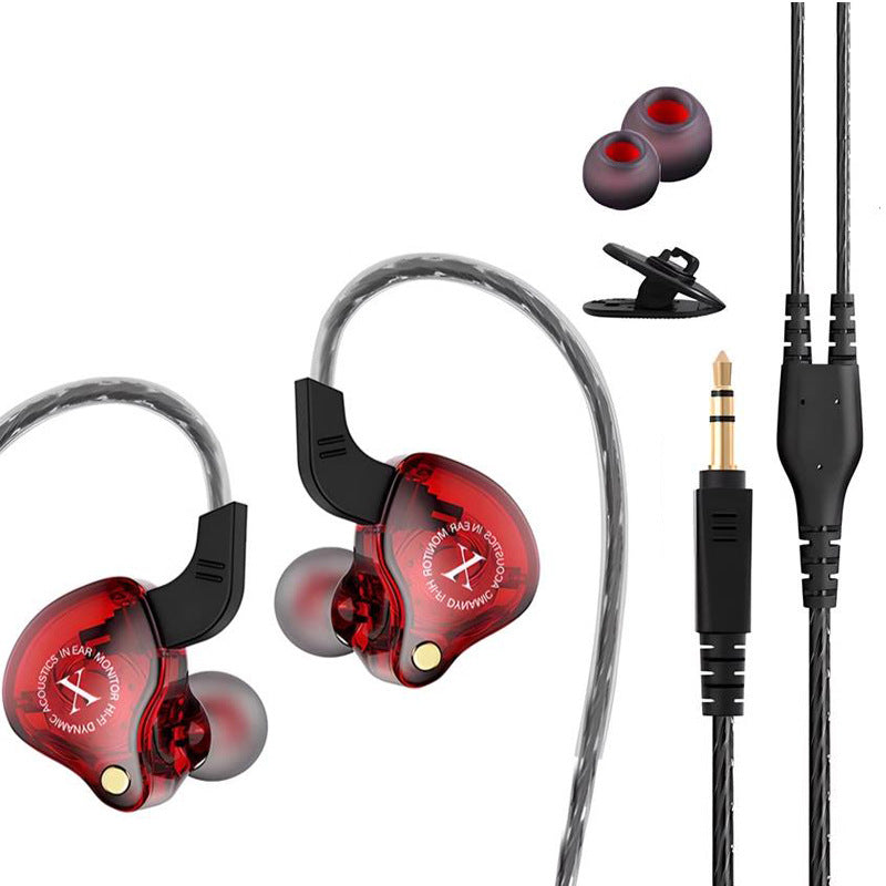 In-Ear-Kopfhörer mit Silikon-Ohrpassstücken, 3,5-mm-Klinke