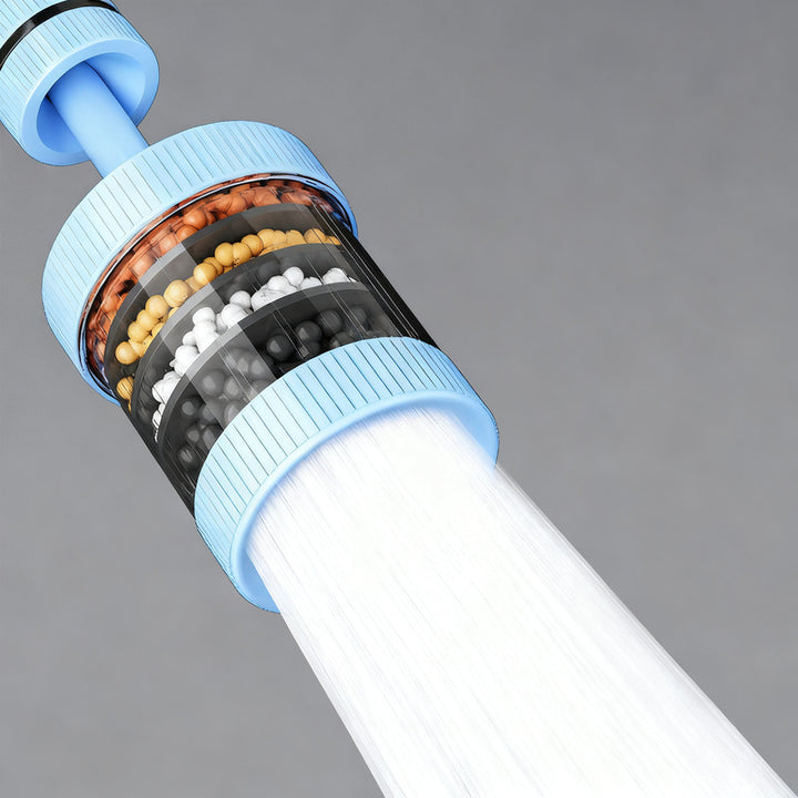 Drehbarer Wasserhahn-Aufsatz mit Filterung