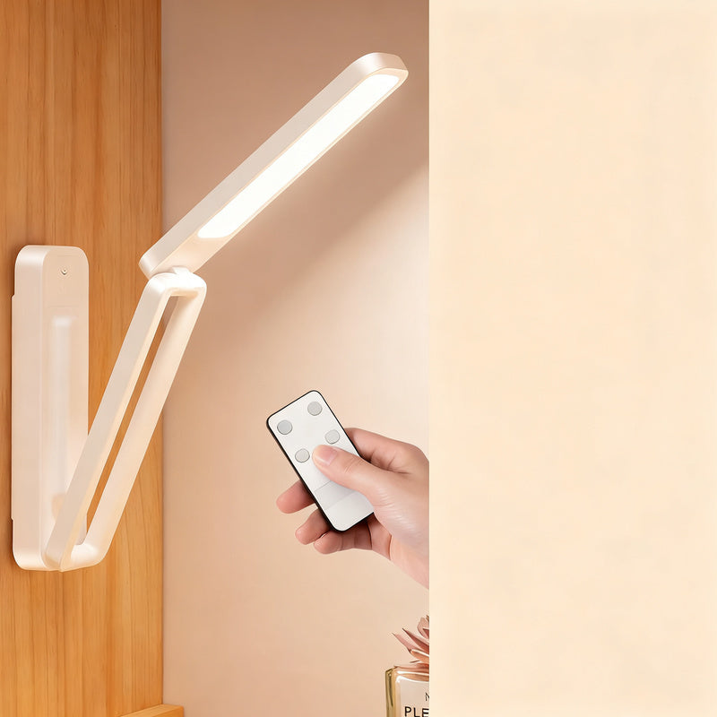 Klappbare LED-Schreibtischlampe mit USB-Anschluss