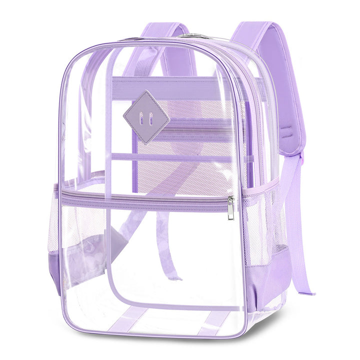 Transparenter Rucksack, PVC, wasserdicht
