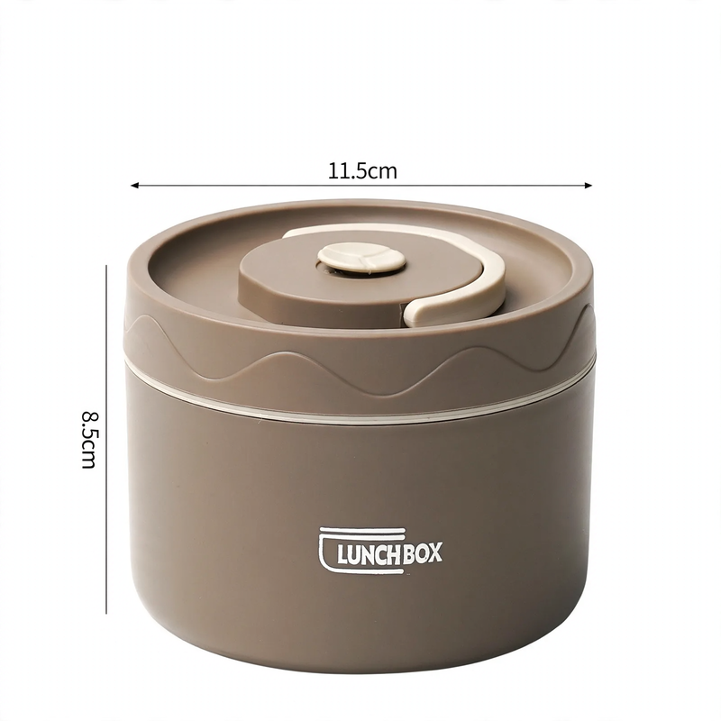 Edelstahl-Lunchbox, mehrschichtig, 501–800 ml