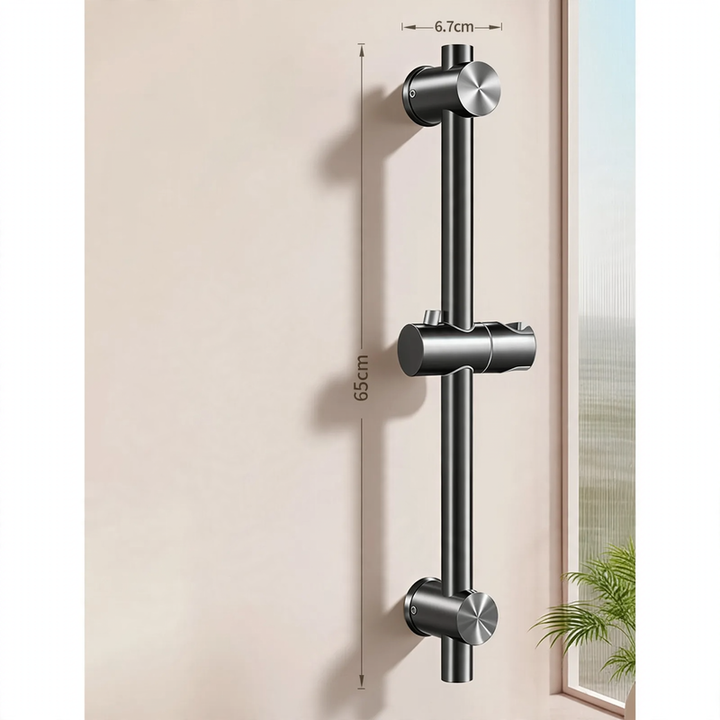Edelstahl-Duschstange mit Höhenverstellung, Modell HX-A-818