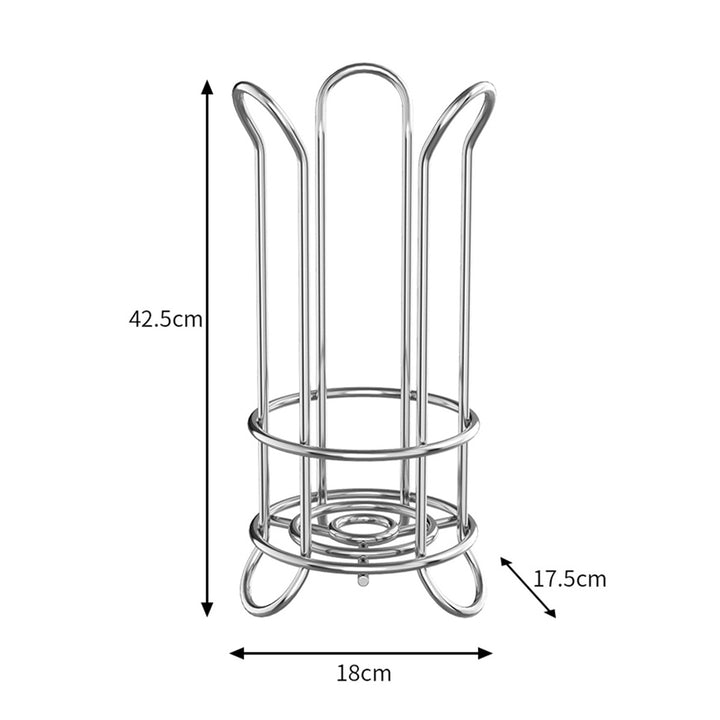 Küchenrollenhalter aus Edelstahl