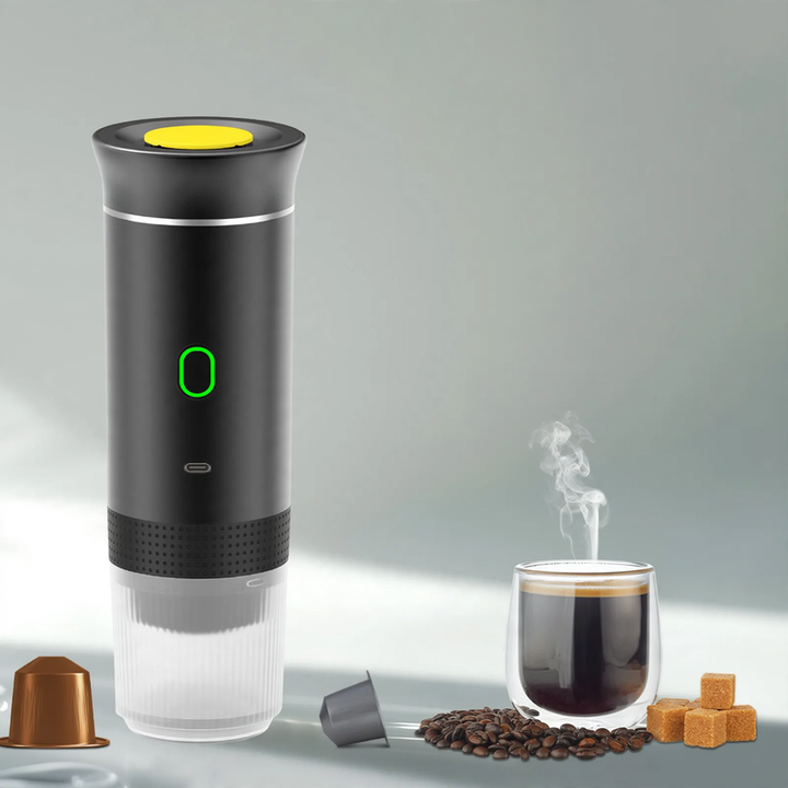 Tragbare Espresso-Kaffeemaschine, halbautomatisch