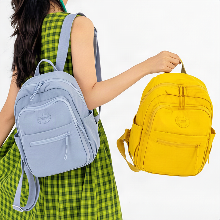 Damen-Rucksack, Nylon, große Kapazität