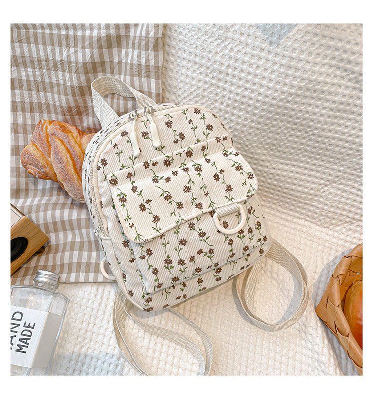 Rucksack aus Cord, zeitlos und strapazierfähig
