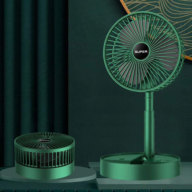 Tragbarer Handventilator mit Akku, 3 Stufen