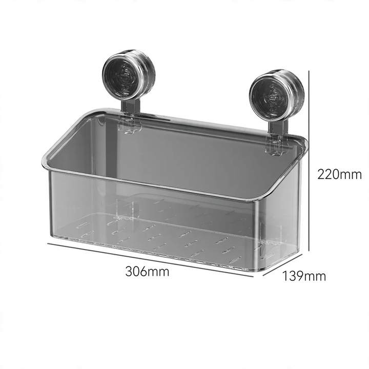 Saugnapf-Wandbox mit Ablauf, Modell YM.6933-59063