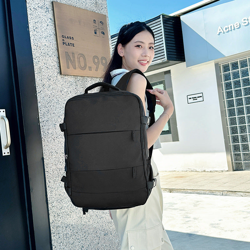 Kompakter Rucksack aus Oxfordstoff, bis 20 L