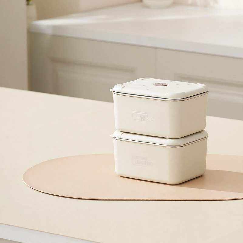 Edelstahl-Lunchbox, mehrschichtig, 501–800 ml
