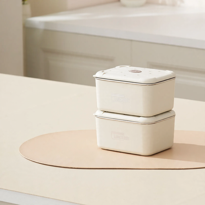Edelstahl-Lunchbox, mehrschichtig, 501–800 ml