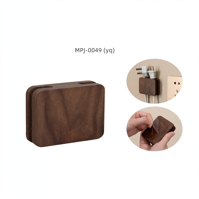 Kabelorganizer aus Holz, Modell K009
