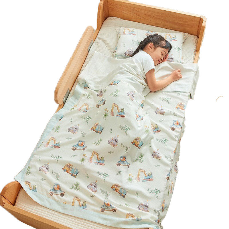 Kinderdecke aus Bambusseide, vier Lagen, 80×110 cm