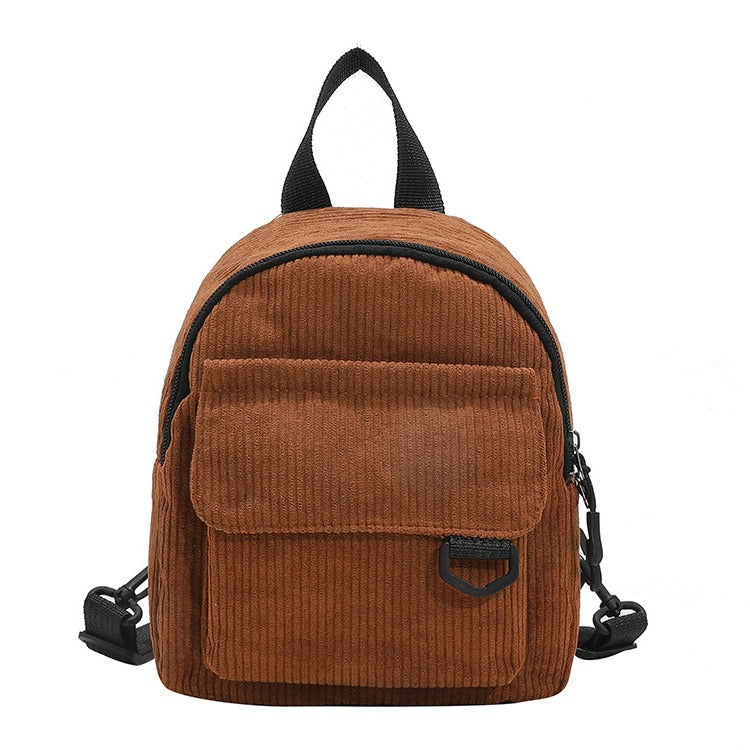 Minirucksack, Cord, robust und diebstahlsicher