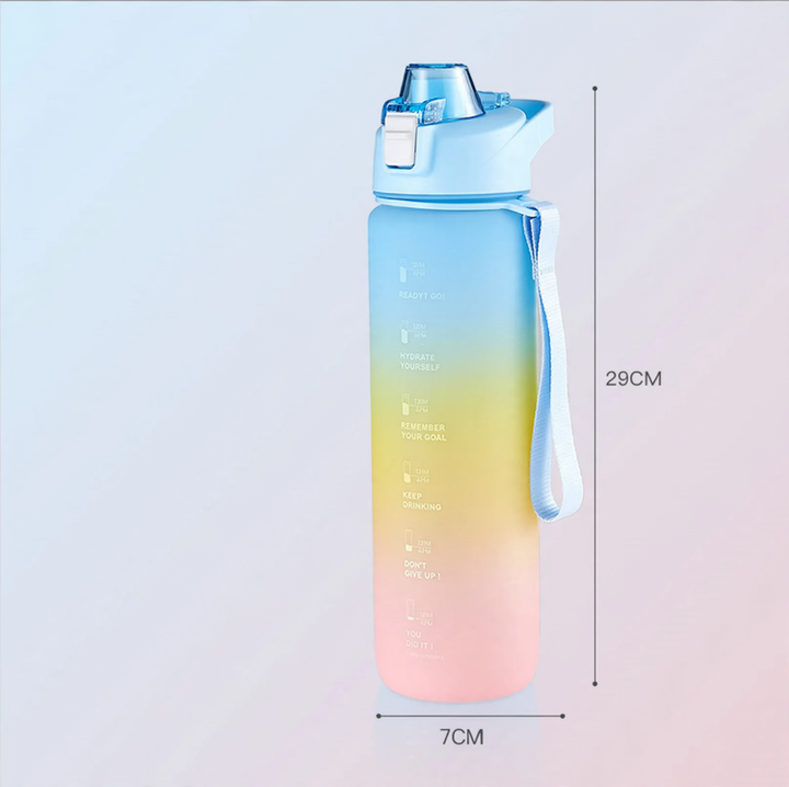 Sporttrinkflasche aus PC, 1000 ml