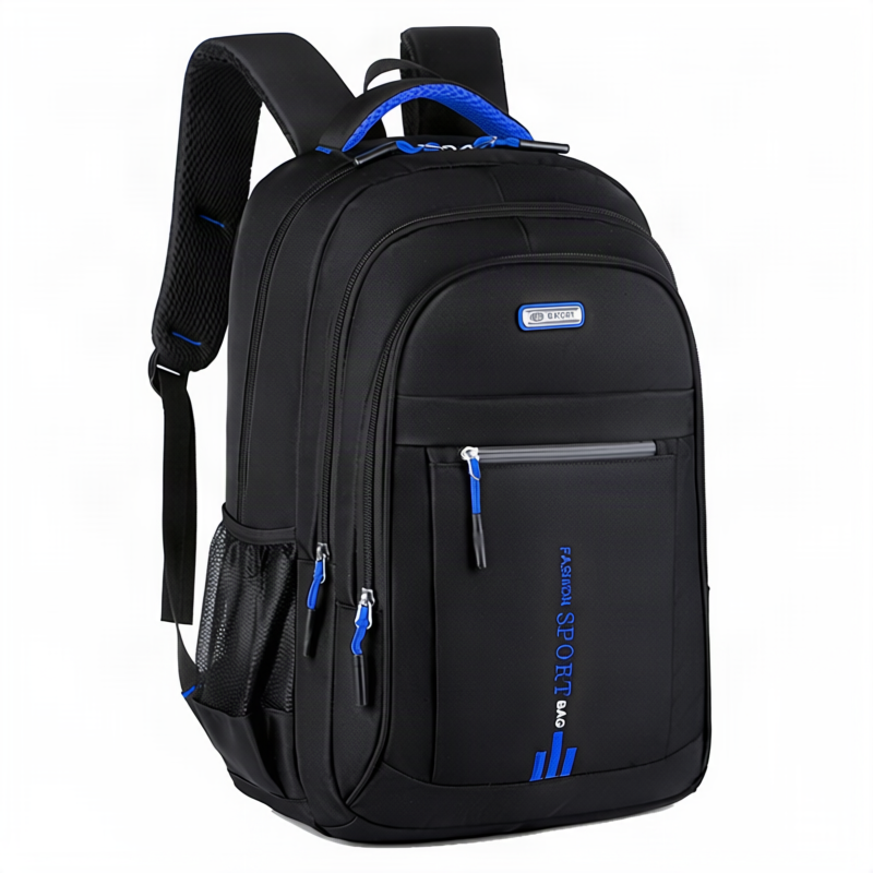 Nylon-Rucksack, 36–55 L, atmungsaktiv