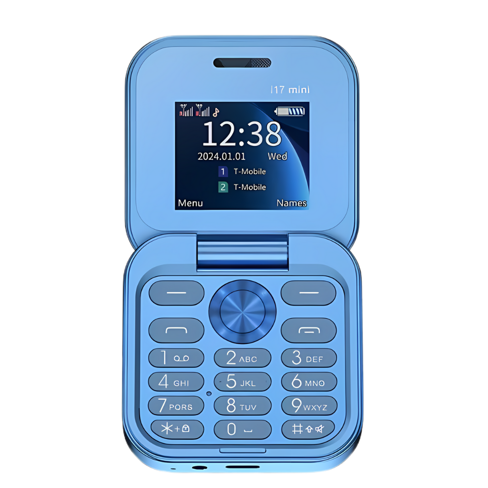 Kleines faltbares Mobiltelefon mit dualer SIM-Karte