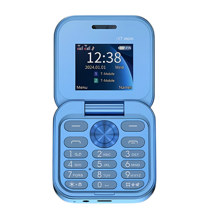 Kleines faltbares Mobiltelefon mit dualer SIM-Karte