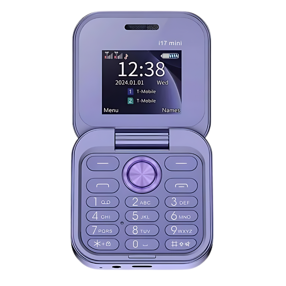 Kleines faltbares Mobiltelefon mit dualer SIM-Karte