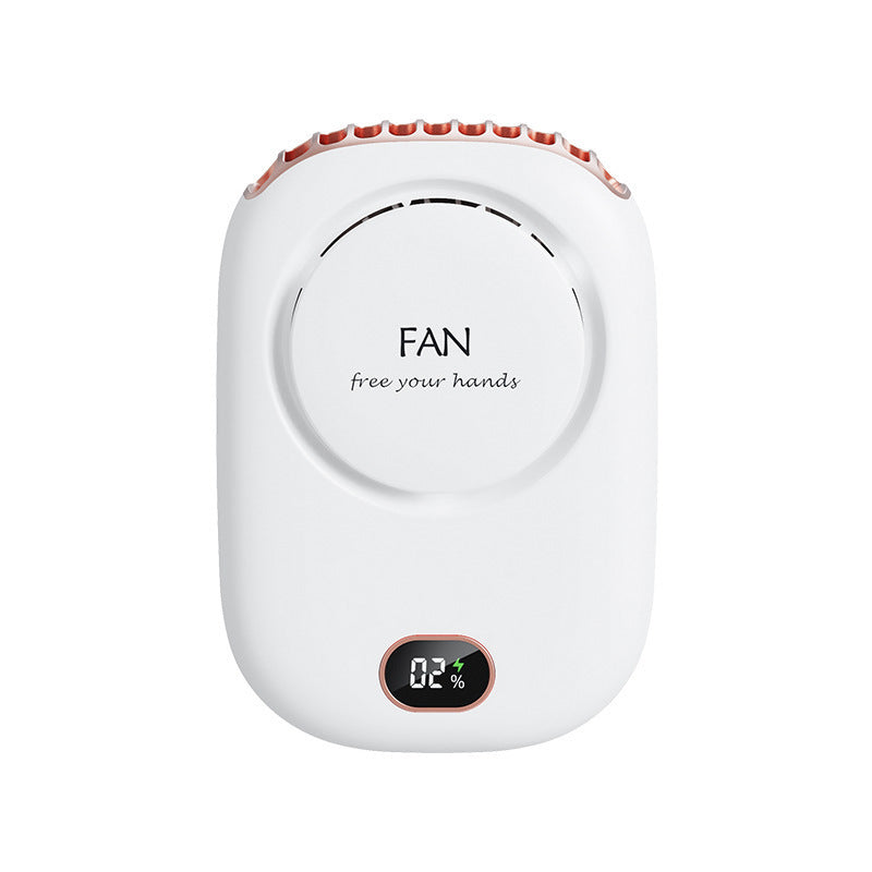 Stiller blätterloser Halsventilator mit digitaler Anzeige | Karnz