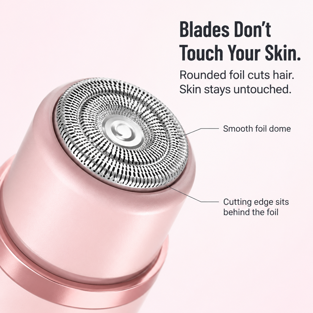 RadianceGlide 2-in-1 Damen-Rasierer Gesicht & Körper | Karnz