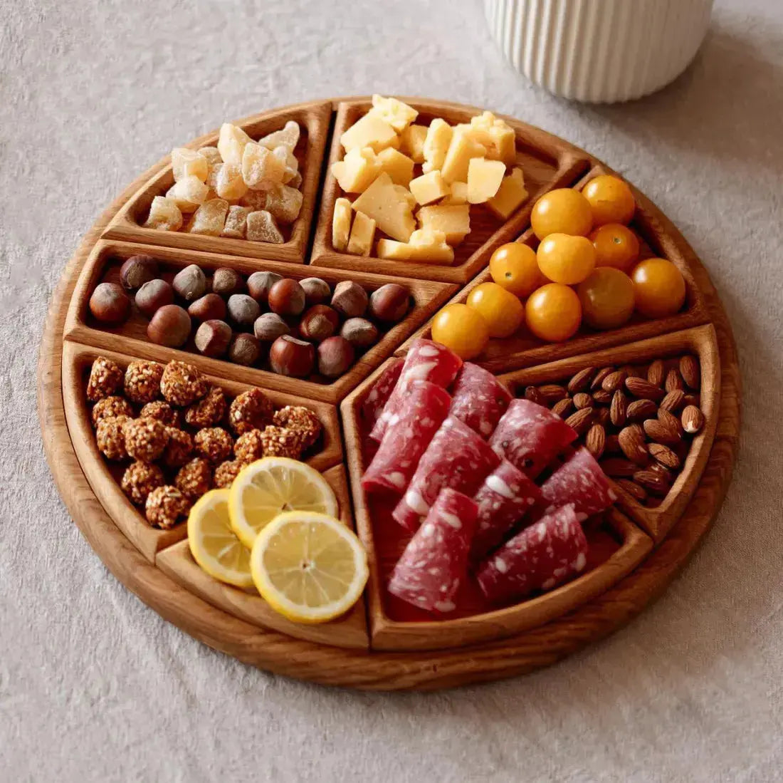 Holz Serviertablett — Verleiht Deinen Snacks den Wow-Faktor für unvergessliche Genussmomente | Karnz