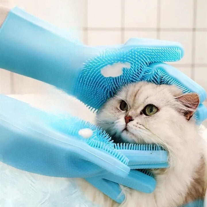 Sandsberg | Haustier Bad Massage Haarentfernung Handschuhe