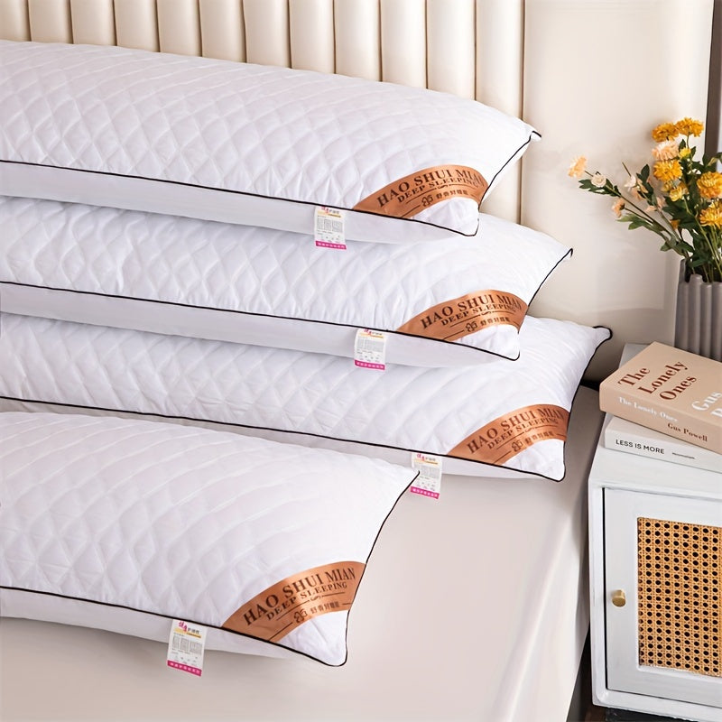 LuxurySoft - Extra lange hypoallergene Kissen für Rücken- und Seitenschläfer, weich und atmungsaktiv, maschinenwaschbar | Karnz