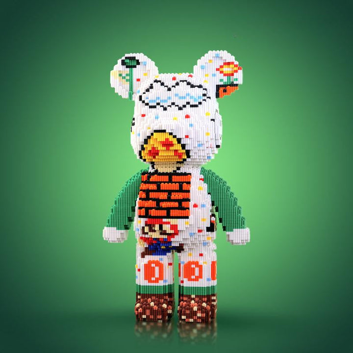 Karnz | DIY Pixel Art Block Bärenfiguren – Kreatives Bauen & Sammlerausstellung