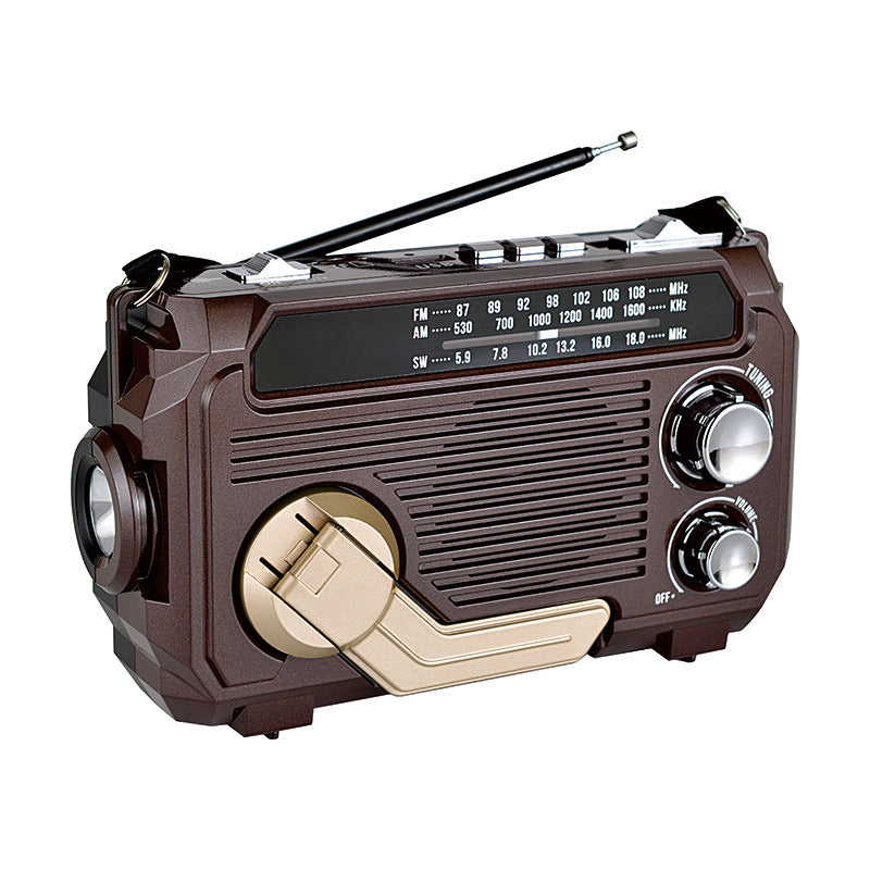 Solarladbetriebenes Radio für Camping | Karnz