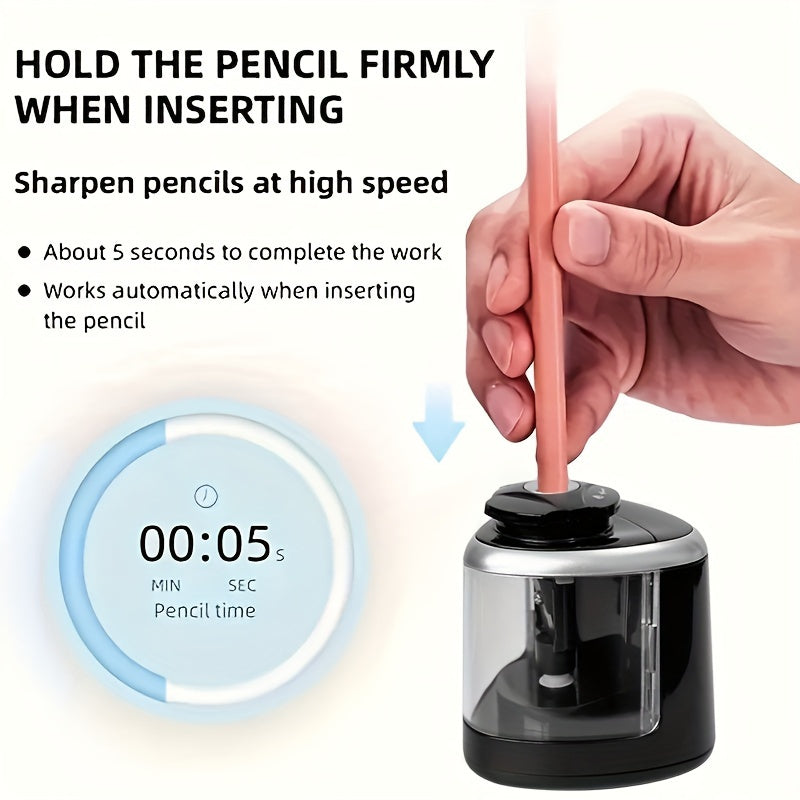 Automatischer USB-Bleistiftspitzer – Kompakt & Schnell | Karnz
