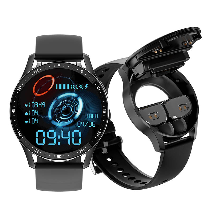2-in-1 Smartwatch mit Bluetooth-Kopfhörern | Karnz