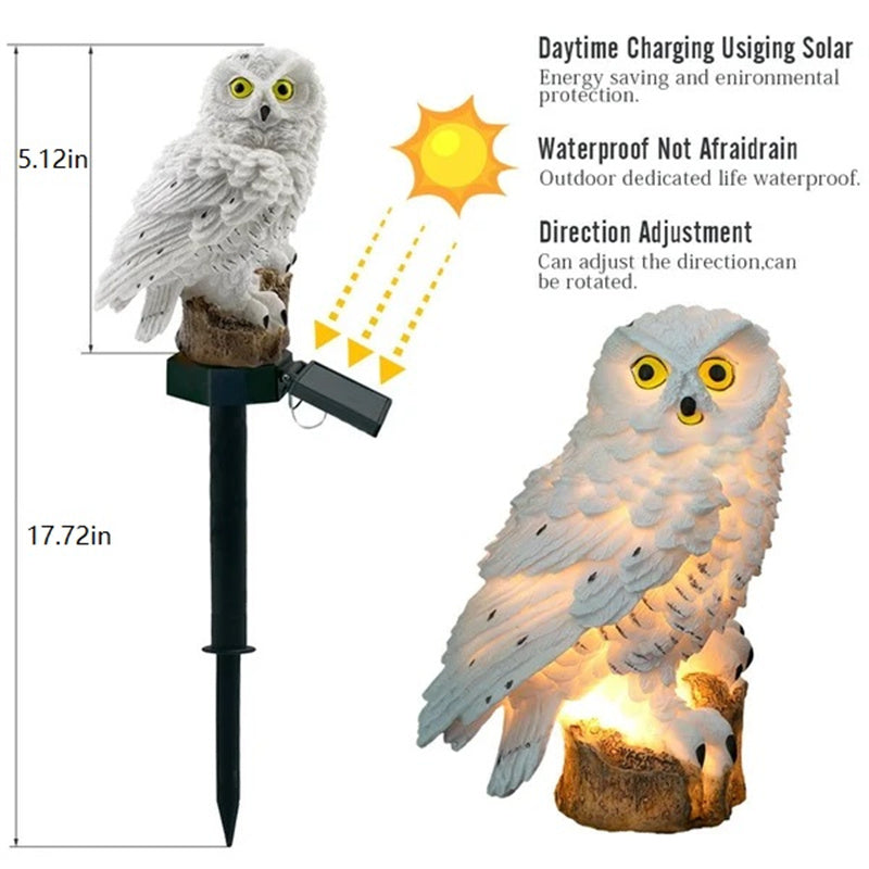 Karnz | Adlerfigur Garten Solar Post