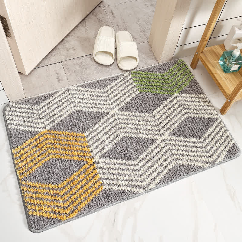 Fluffy Absorbent Bath Rug with Non Slip Backing | Karnz