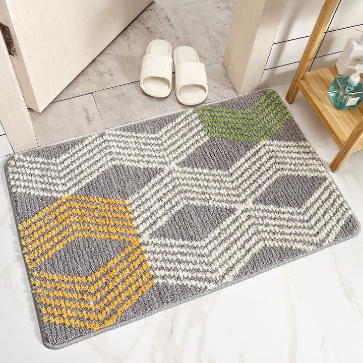 Fluffy Absorbent Bath Rug with Non Slip Backing | Karnz