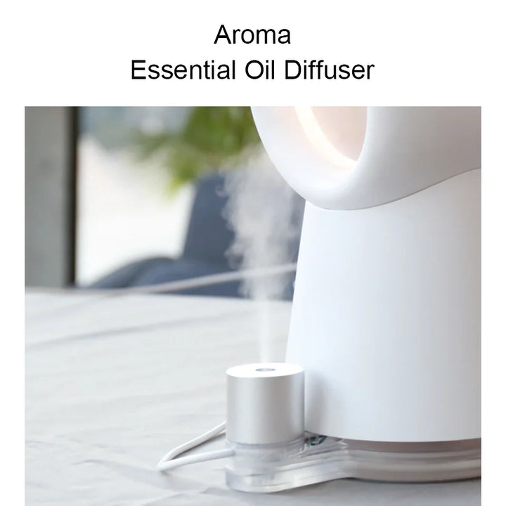 Blattloser USB-Luftbefeuchterventilator mit LED-Nachtlicht | Karnz