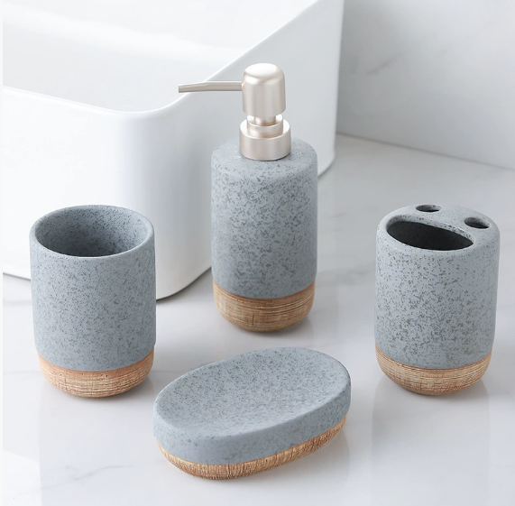 Hora – Elegantes Badezimmer-Accessoires-Set