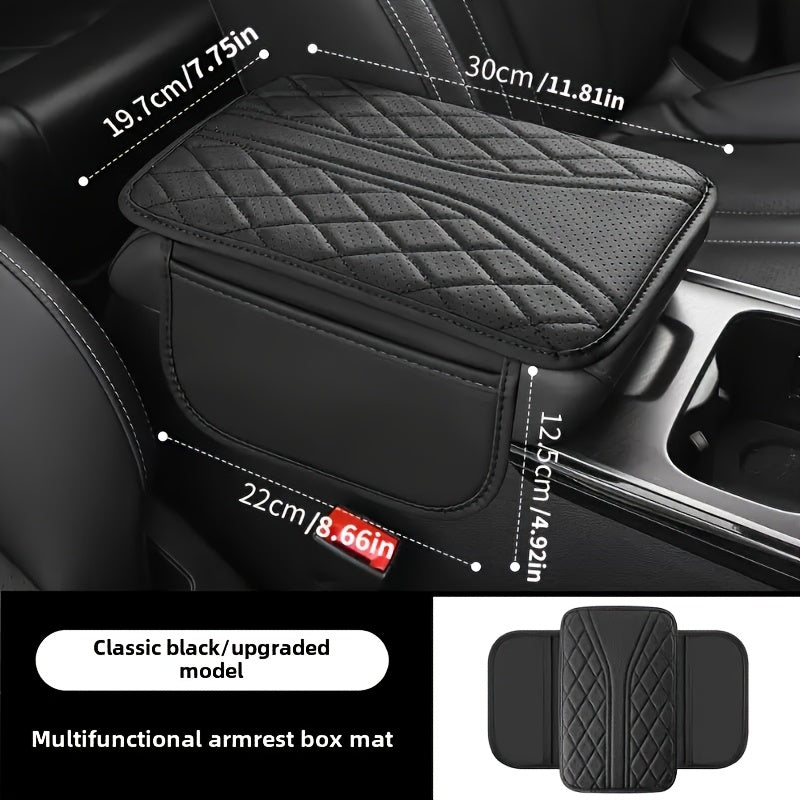 Auto Armlehnen-Organizer PU-Leder mit Tasche | Karnz