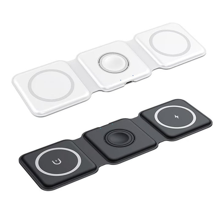 Neues faltbares 3-in-1-Wireless-Ladegerät