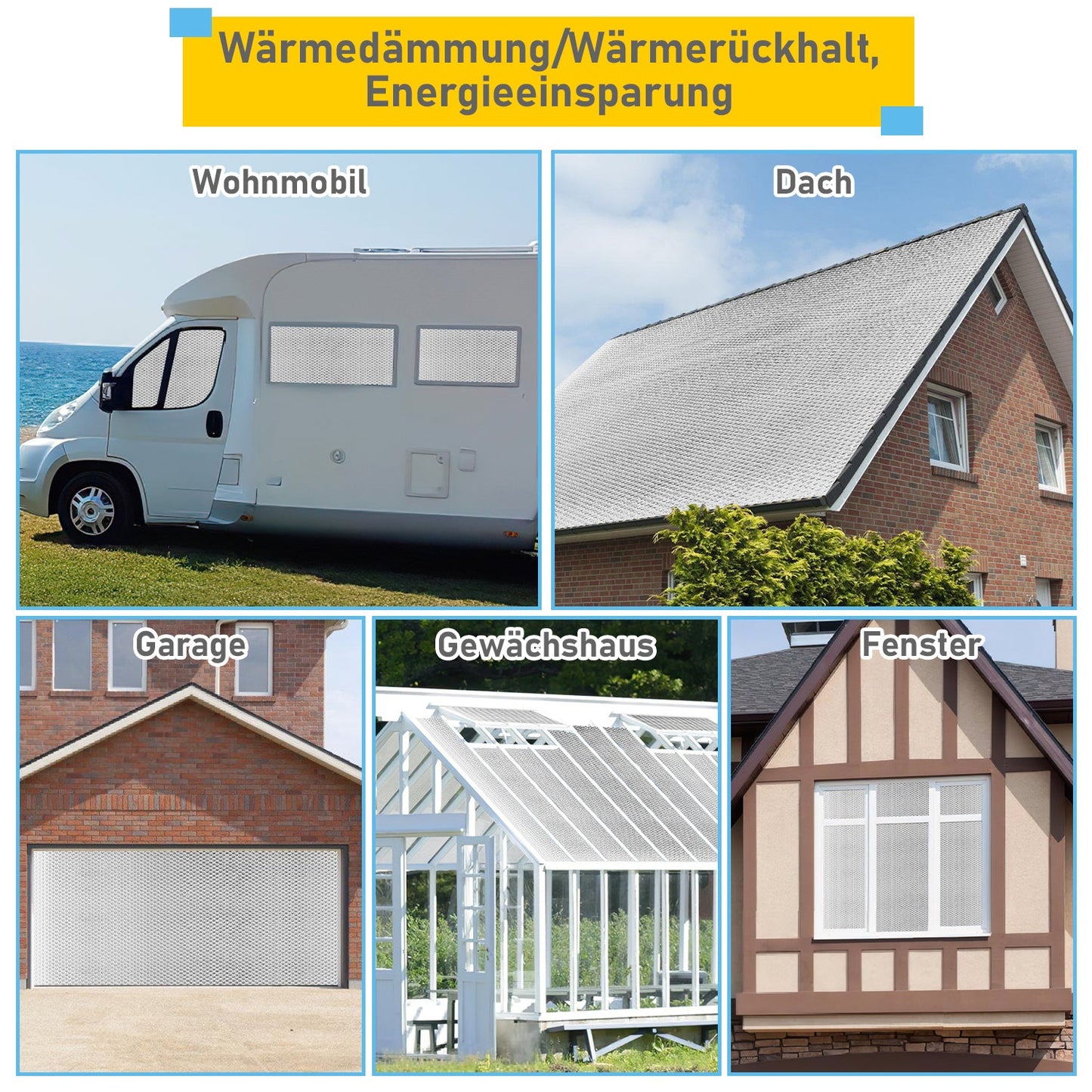 Isolierfolie Dämmfolie 1m*10m | Karnz
