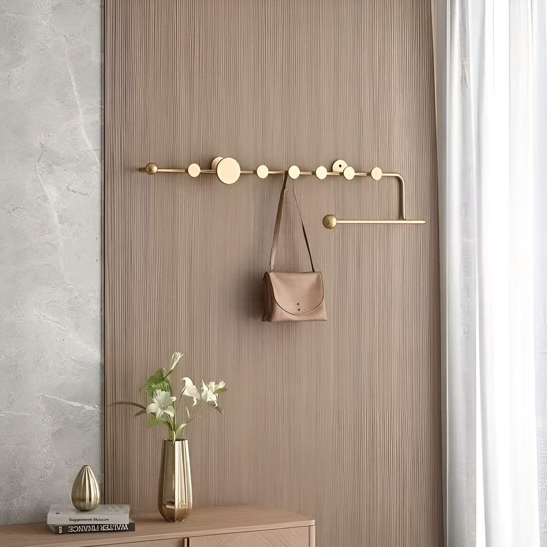 Wandkleiderschrank mit Haken – Modern und platzsparend | Ideal für Flur, Schlafzimmer und Eingangsbereich | Karnz