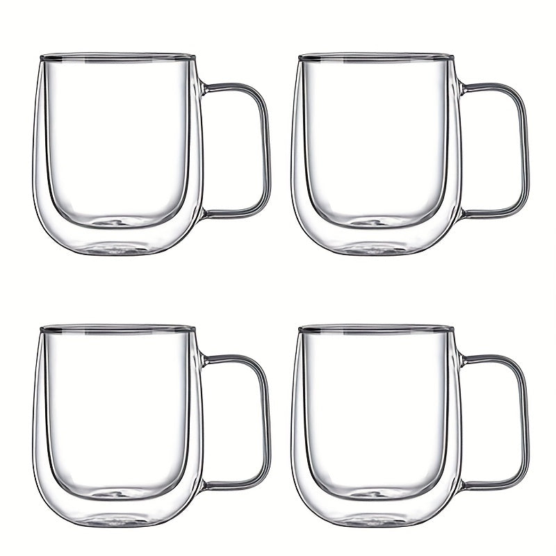 ThermoSip Doppelwandiger Glasbecher – Borosilikatglas, hitzebeständig und elegant