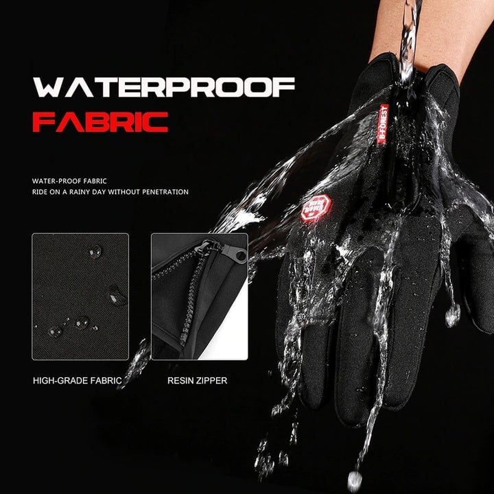 Karnz | HeatGripX winddichte thermische Slip-Handschuhe für kaltes Wetter