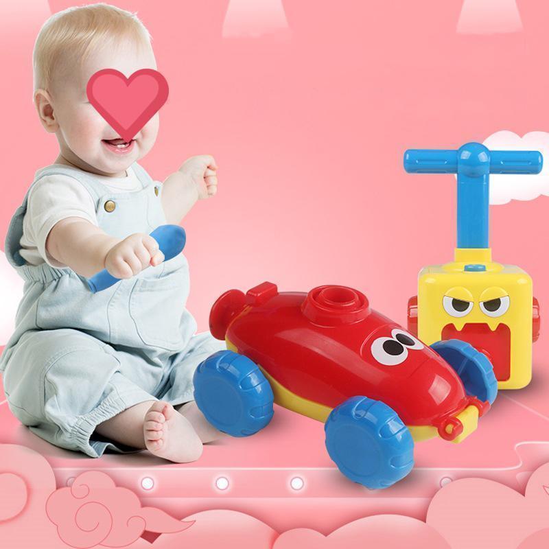 Spielzeugauto mit aufblasbarem Ballon für Kinder | Karnz
