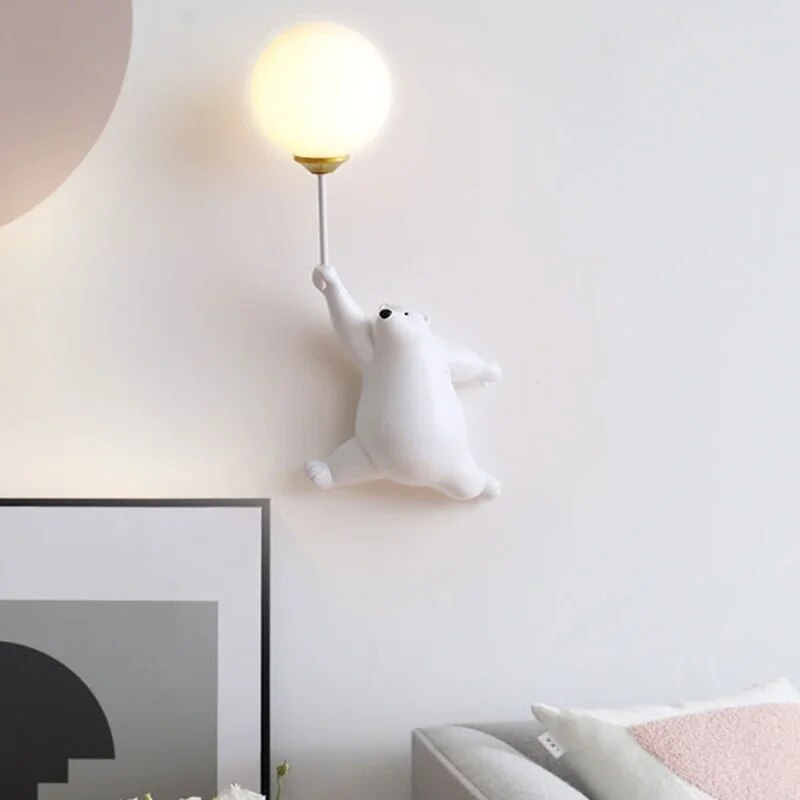 Moderne LED Wandleuchte für Kinderzimmer – Design Wandlampe | Karnz