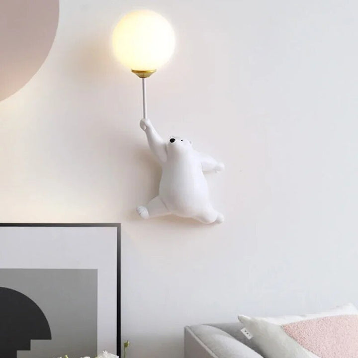 Moderne LED Wandleuchte für Kinderzimmer – Design Wandlampe | Karnz