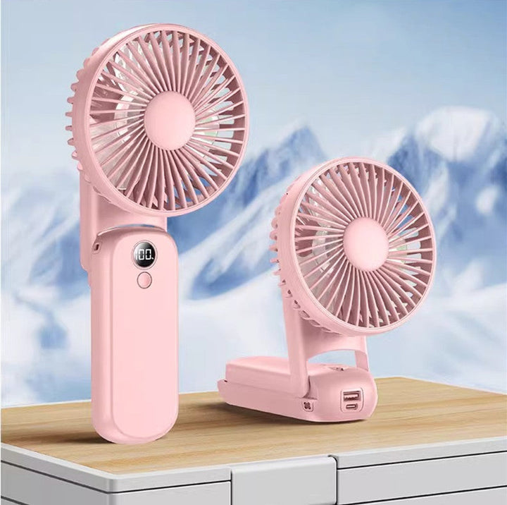 Neuer Handheld faltbarer wiederaufladbarer Mini Ventilator | Karnz
