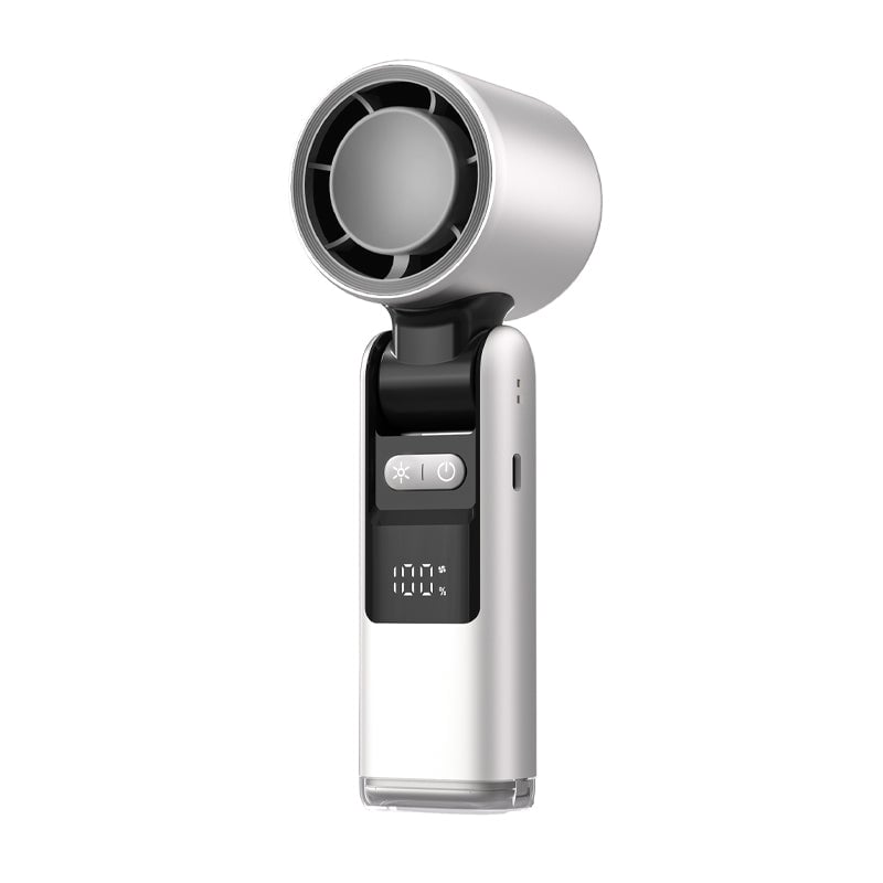 Faltender Mini Handheld Hochgeschwindigkeits-USB-wiederaufladbarer Turbo Ventilator | Karnz