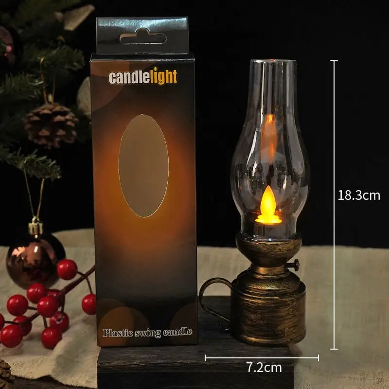 GlowHaven LED-Laterne — Genieße sorgenfreie Gemütlichkeit mit authentischem Kerzenschein überall! | Karnz